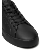 TOMMY HILFIGER COURT BETTER Ledersneakers Schwarz - Herrenschuhe - 3
