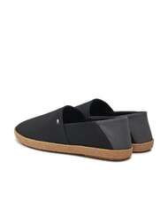 TOMMY HILFIGER TH Espadrilles aus Canvas Schwarz - Herrenschuhe - 5