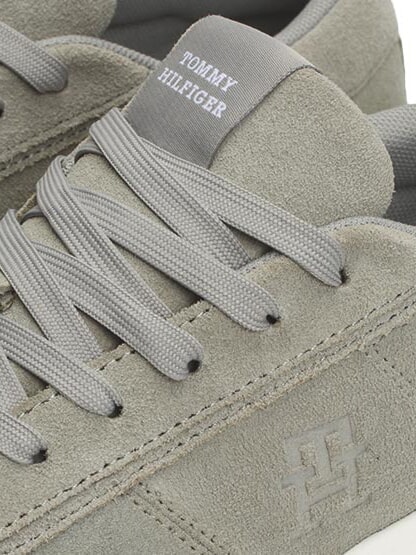 TH CUPSET SUEDE Ledersneakers antikes Silber - Herrenschuhe