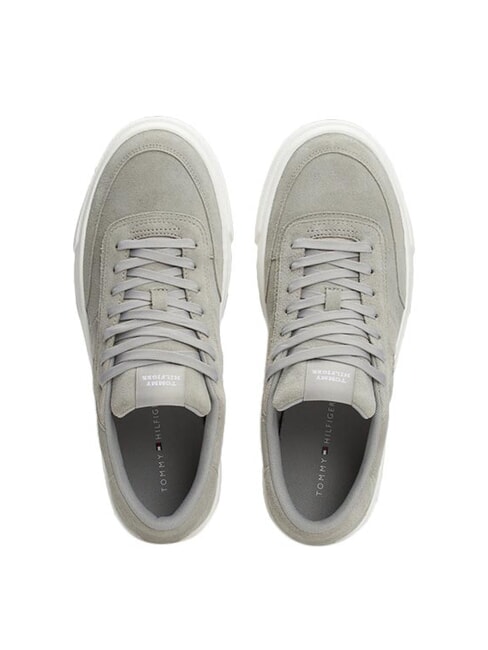 TH CUPSET SUEDE Ledersneakers antikes Silber - Herrenschuhe