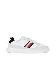 TOMMY HILFIGER LIGHT CUPSOLE MIX Ledersneakers strahlendes Wei&szlig;/Andorra - Herrenschuhe - 2