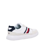 TOMMY HILFIGER LIGHT CUPSOLE MIX Ledersneakers strahlendes Wei&szlig;/Andorra - Herrenschuhe - 4