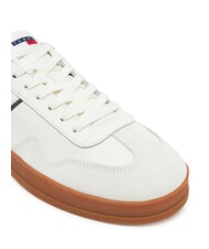 TOMMY HILFIGER TH GREENWICH Ledersneakers Elfenbein - Herrenschuhe - 3
