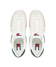 TOMMY HILFIGER TH GREENWICH Ledersneakers Elfenbein - Herrenschuhe - 4