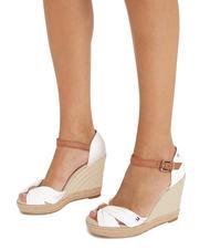 TOMMY HILFIGER BASIC BASIC Hohe Sandalen mit offener Zehenpartie natur - Damenschuhe - 7