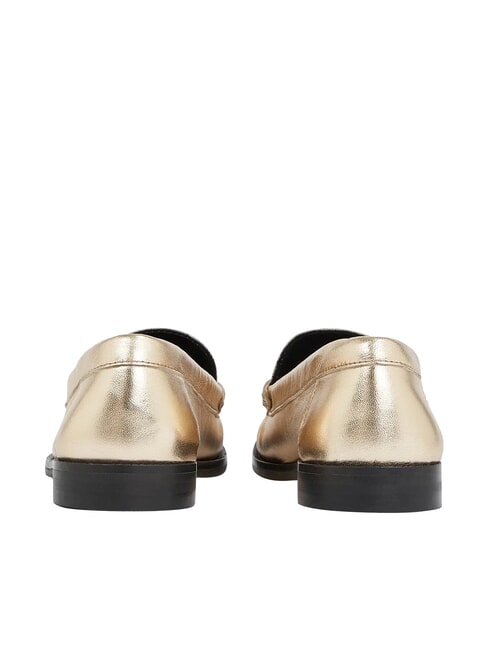 TH METALLIC Slipper aus Metallic-Leder Gold - Damenschuhe