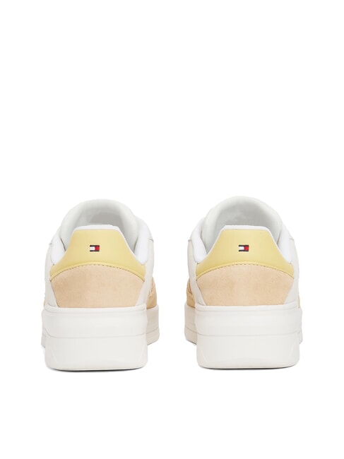 BASKET MIX Damen-Sneaker alter wei&szlig;er/toniger Kiesel - Damenschuhe