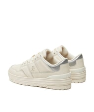 TOMMY HILFIGER TH Damen-Sneaker aus klobigem Leder Elfenbeinbl&uuml;tenblatt - Damenschuhe - 5