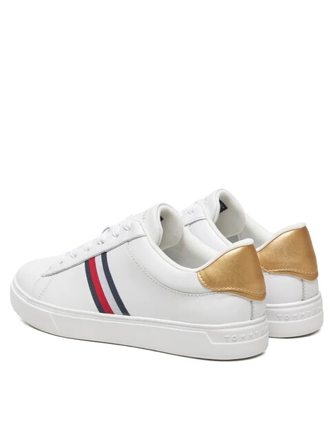 ESSENTIAL COURT Damen-Sneaker aus Leder Wei&szlig; - Damenschuhe