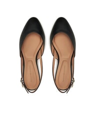 TOMMY HILFIGER ELEGANT Lederpumps mit Fersenriemen Schwarz - Damenschuhe - 5