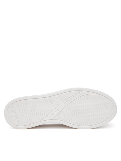 MODERN COURT Plateau-Sneaker aus Leder Wei&szlig; - Damenschuhe