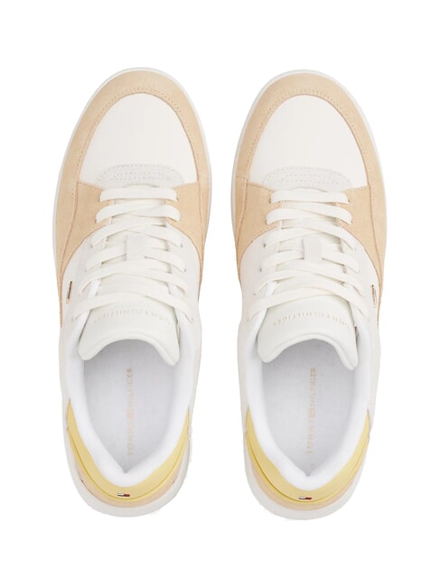 BASKET MIX Damen-Sneaker alter wei&szlig;er/toniger Kiesel - Damenschuhe