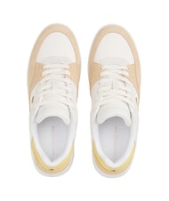 TOMMY HILFIGER BASKET MIX Damen-Sneaker alter wei&szlig;er/toniger Kiesel - Damenschuhe - 5
