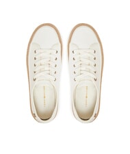 TOMMY HILFIGER TH Canvas-Epadrilles-Sneaker altes Wei&szlig; - Damenschuhe - 4
