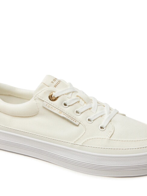 ESSENTIAL Canvas-Plateau-Sneaker ecru - Damenschuhe