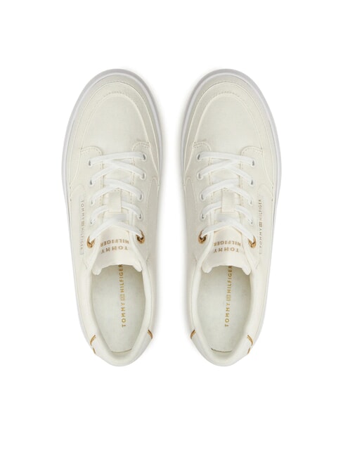 ESSENTIAL Canvas-Plateau-Sneaker ecru - Damenschuhe