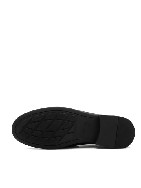 TH Damen-Ledermokassin Schwarz - Damenschuhe