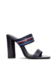 TOMMY HILFIGER SLIDE Hohe Sandalen mit Logoband Weltraumblau - Damenschuhe - 2