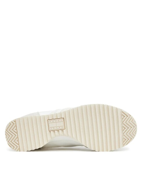 TJW RETRO RUNNER Sneaker aus Leder und Stoff ecru - Damenschuhe