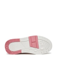 TOMMY HILFIGER TH BROOKLYN Plateau-Sneaker aus Leder Preppy-Rosa - Damenschuhe - 6