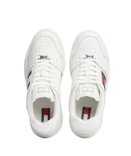 TOMMY HILFIGER BROOKLYN ESSENTIAL Damen-Sneaker aus Leder ecru - Damenschuhe - 4