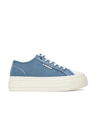 TOMMY HILFIGER TJW FOXING Canvas-Plateau-Sneaker Denim - Damenschuhe - 2