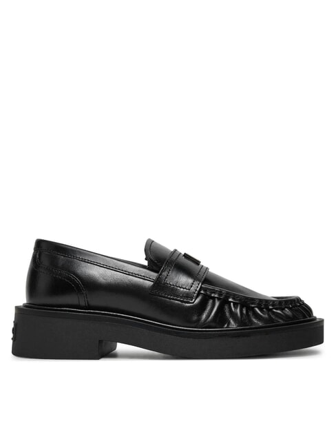 TJW ORIGIN LOAFER Damen-Ledermokassins Schwarz - Damenschuhe