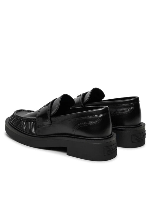 TJW ORIGIN LOAFER Damen-Ledermokassins Schwarz - Damenschuhe