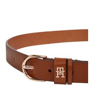 TOMMY HILFIGER ESSENTIAL EFFORTLESS Hergestellt in Italien Lederg&uuml;rtel Cognac - G&uuml;rtel - 2