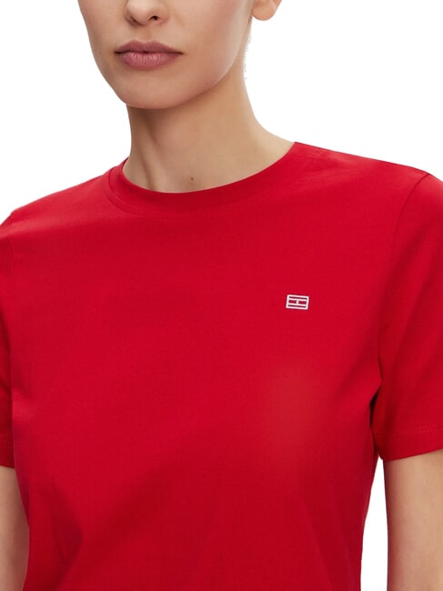 TH Kurzarm-T-Shirt in regul&auml;rer Passform Prim&auml;rrot - T-Shirts und Tops f&uuml;r Damen