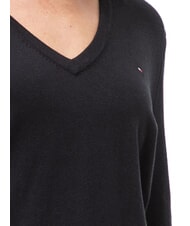 TOMMY HILFIGER TH Damenpullover mit V-Ausschnitt Tommy Black - Damenpullover - 3