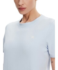 TOMMY HILFIGER TH Kurzarm-T-Shirt in regul&auml;rer Passform luftiges Blau - T-Shirts und Tops f&uuml;r Damen - 3