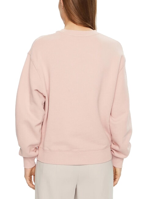 MODERN SCRIPT Damen-Sweatshirt mit Rundhalsausschnitt nebliges Rosa - Sweatshirts Damen
