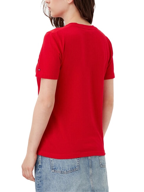 TH 1985 Baumwoll-T-Shirt Prim&auml;rrot - T-Shirts und Tops f&uuml;r Damen