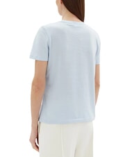 TOMMY HILFIGER TH 1985 Baumwoll-T-Shirt luftiges Blau - T-Shirts und Tops f&uuml;r Damen - 2
