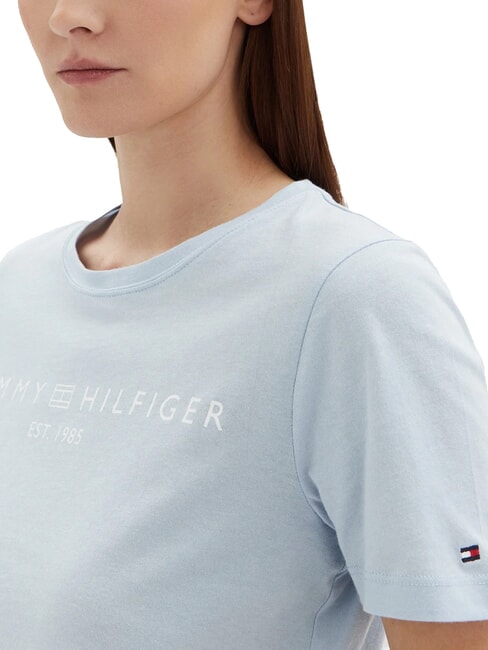 TH 1985 Baumwoll-T-Shirt luftiges Blau - T-Shirts und Tops f&uuml;r Damen