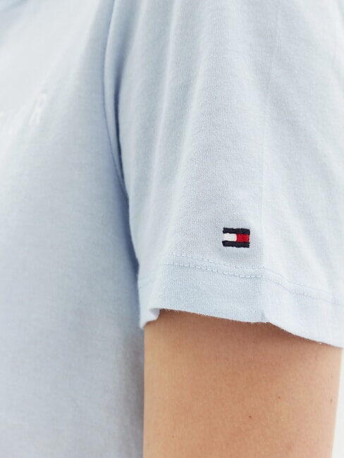 TH 1985 Baumwoll-T-Shirt luftiges Blau - T-Shirts und Tops f&uuml;r Damen