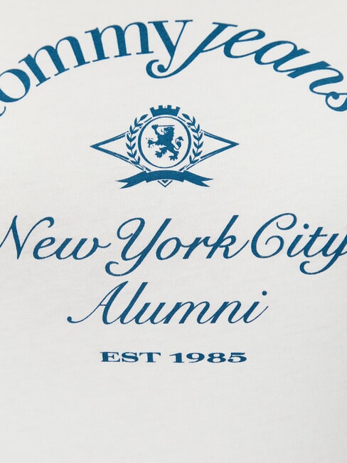 NYC RINGER Schmal geschnittenes Kurzarm-T-Shirt altes Wei&szlig; - T-Shirts und Tops f&uuml;r Damen