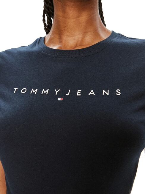 SCRIPT LOGO Kurzarm-T-Shirt dunkle Nachtmarine - T-Shirts und Tops f&uuml;r Damen