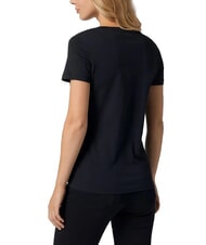 TOMMY HILFIGER TH Kurzarm-T-Shirt mit V-Ausschnitt blauer Denim - T-Shirts und Tops f&uuml;r Damen - 2