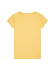 TOMMY HILFIGER KIDS BIMBA Kurz&auml;rmeliges T-Shirt mit Locken Zitronengras - Kinder-T-Shirt - 5