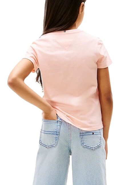 KIDS BIMBA Schmal geschnittenes Kurzarm-T-Shirt Koralleneis - Kinder-T-Shirt