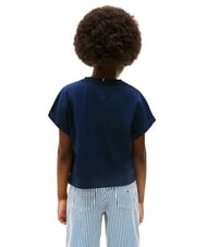 TOMMY HILFIGER KIDS BIMBA Kurzarm-T-Shirt mit lockerer Passform dunkle Nachtmarine - Kinder-T-Shirt - 2