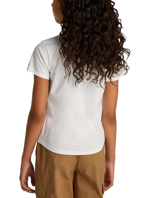 KIDS BIMBA Kurz&auml;rmeliges T-Shirt mit Logodruck Wei&szlig; - Kinder-T-Shirt