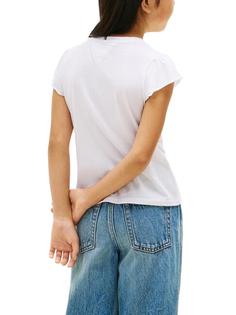 KIDS BIMBA Kurz&auml;rmeliges T-Shirt mit Locken Wei&szlig; - Kinder-T-Shirt