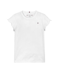 TOMMY HILFIGER KIDS BIMBA Kurz&auml;rmeliges T-Shirt mit Locken Wei&szlig; - Kinder-T-Shirt - 3