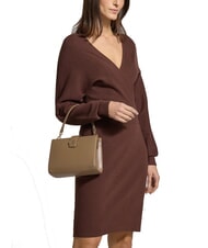 TOMMY HILFIGER TH HERITAGE Schultertasche mit Schultergurt Nordisches Taupe - Damentaschen - 4