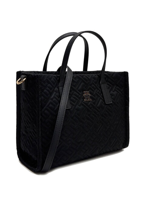 TH CITY Handtasche mit Schulterriemen Schwarz - Damentaschen