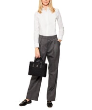 TOMMY HILFIGER TH CITY Handtasche mit Schulterriemen Schwarz - Damentaschen - 5