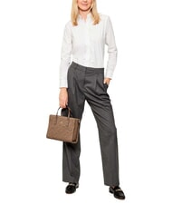 TOMMY HILFIGER TH CITY Handtasche mit Schulterriemen Nordisches Taupe - Damentaschen - 5